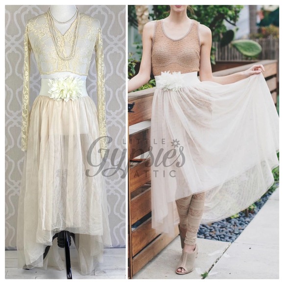 A'Reve Dresses & Skirts - A'reve Ballet Tulle Wrap Overlay Skirt